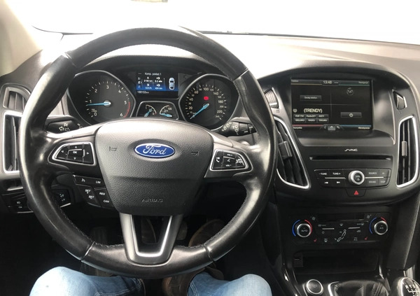 Ford Focus cena 14900 przebieg: 188153, rok produkcji 2015 z Kutno małe 326